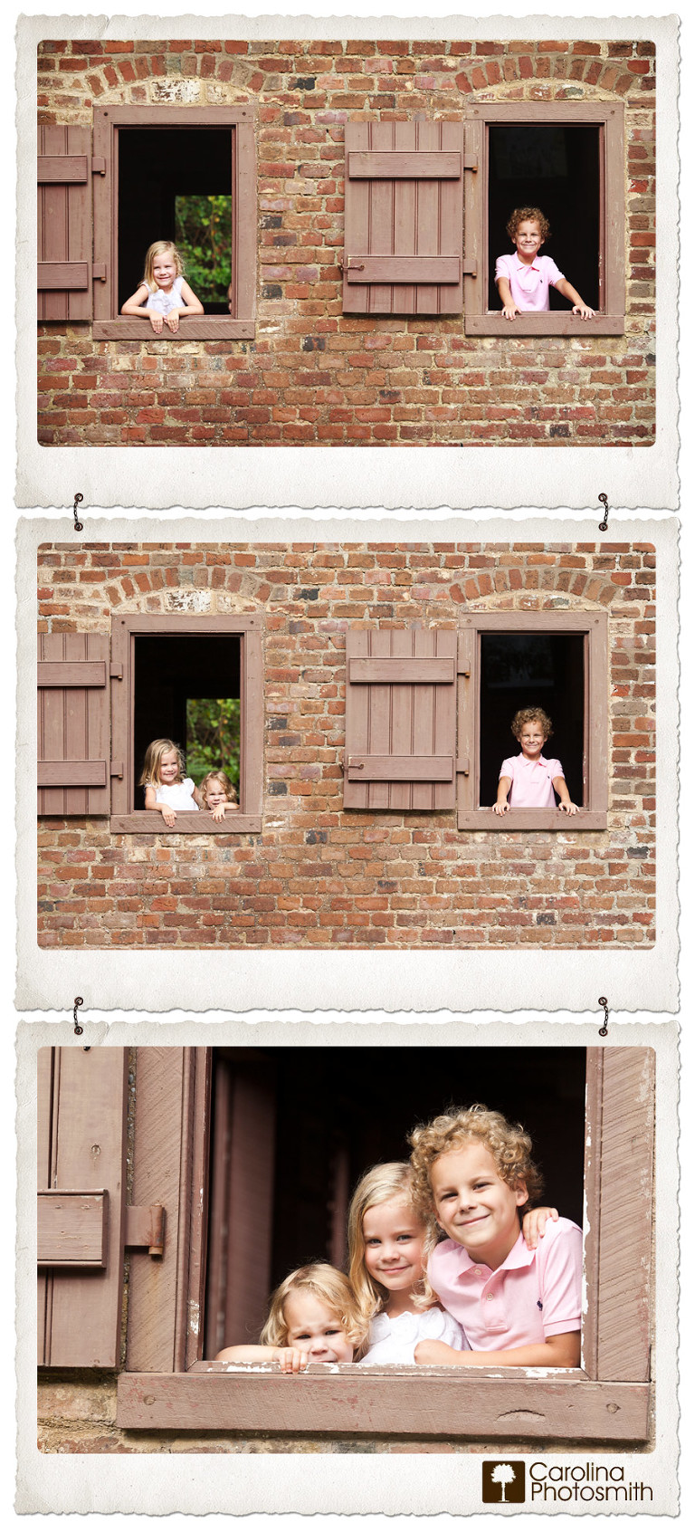 Cabin Kids at Boone Hall by Carolina Photosmith