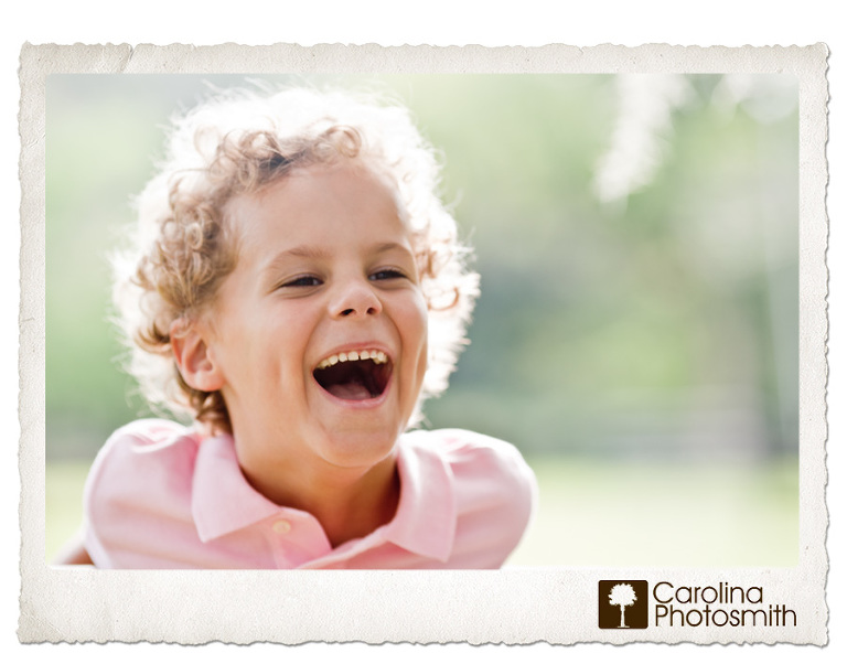 Laughter and Curls by Carolina Photosmith