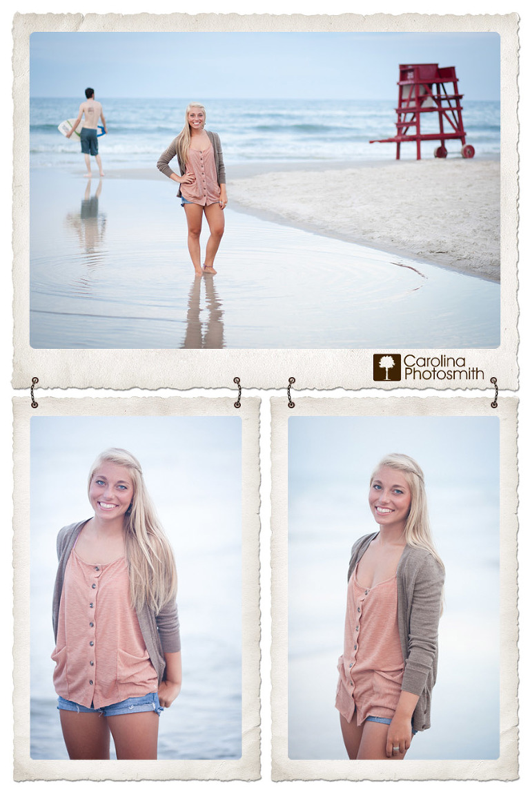 Seaside Senior Portraits by Charleston's Carolina Photosmith