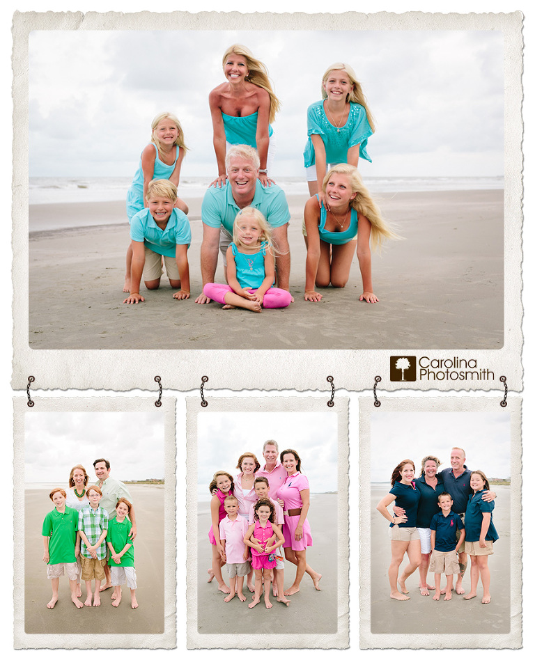Family Beach Portraits - 777 Portraits Sunset Beach