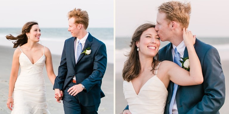 Elegant outdoor wedding ceremony beside the marsh at DeBordieu i