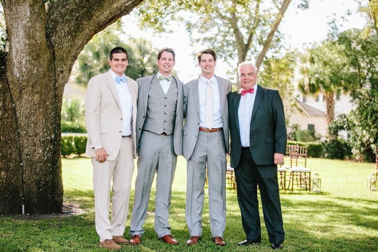My three sons river house Charleston wedding