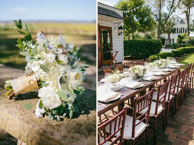 River House Charleston wedding outdoor ceremony SYG Designs Sage Innovations