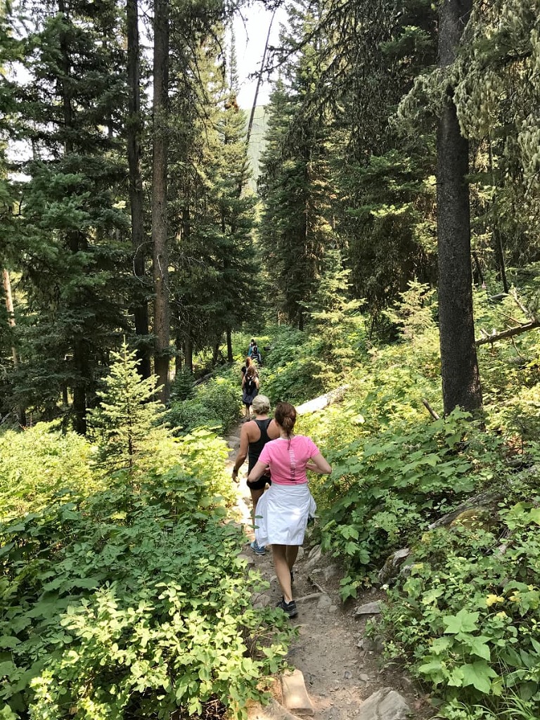 Lava Lake hike was a great start to our Montana reunion