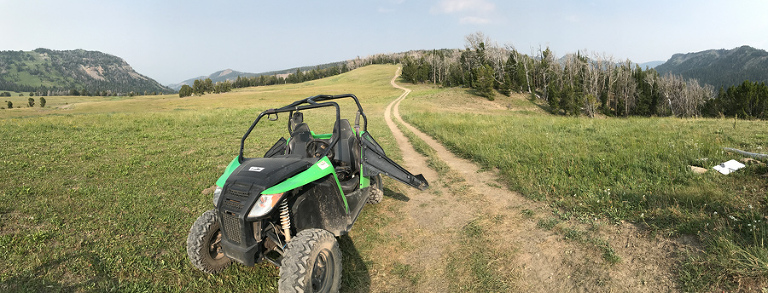 15 miles up the Wildcat trail near Big Sky ski resort