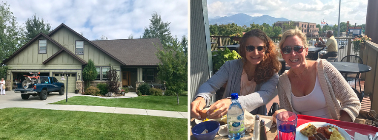 Our Bozeman digs and brunch at the Co-Op