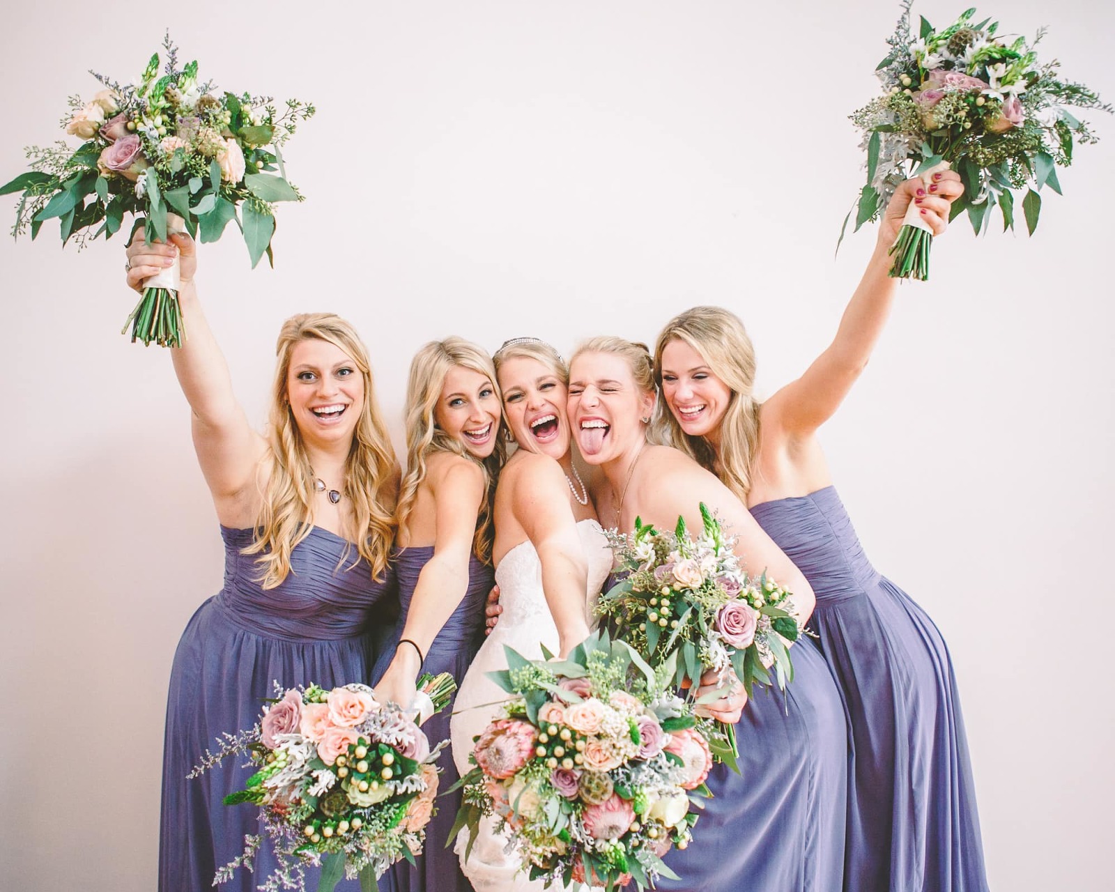 Giddy bride and her gorgeous gals at Charleston Flood Wedding, Charleston photographer testimonial