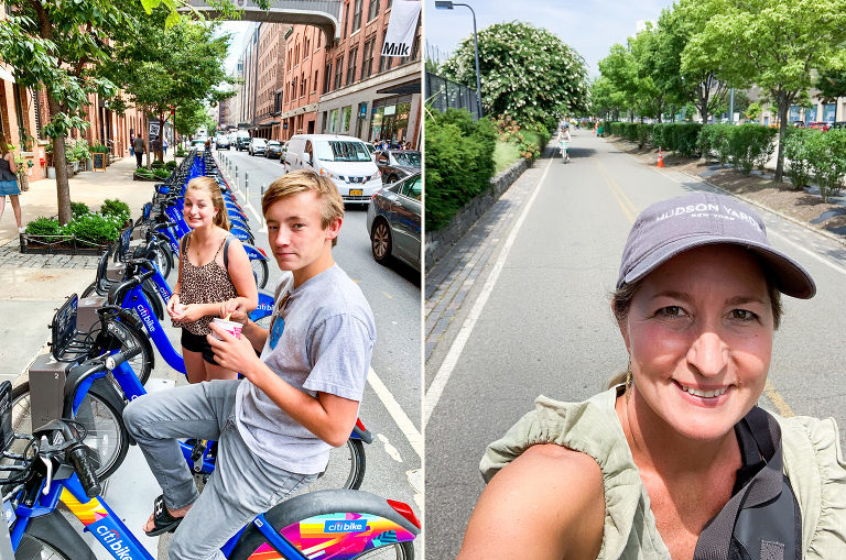 Most amazing NYC day includes biking Hudson River Greenway